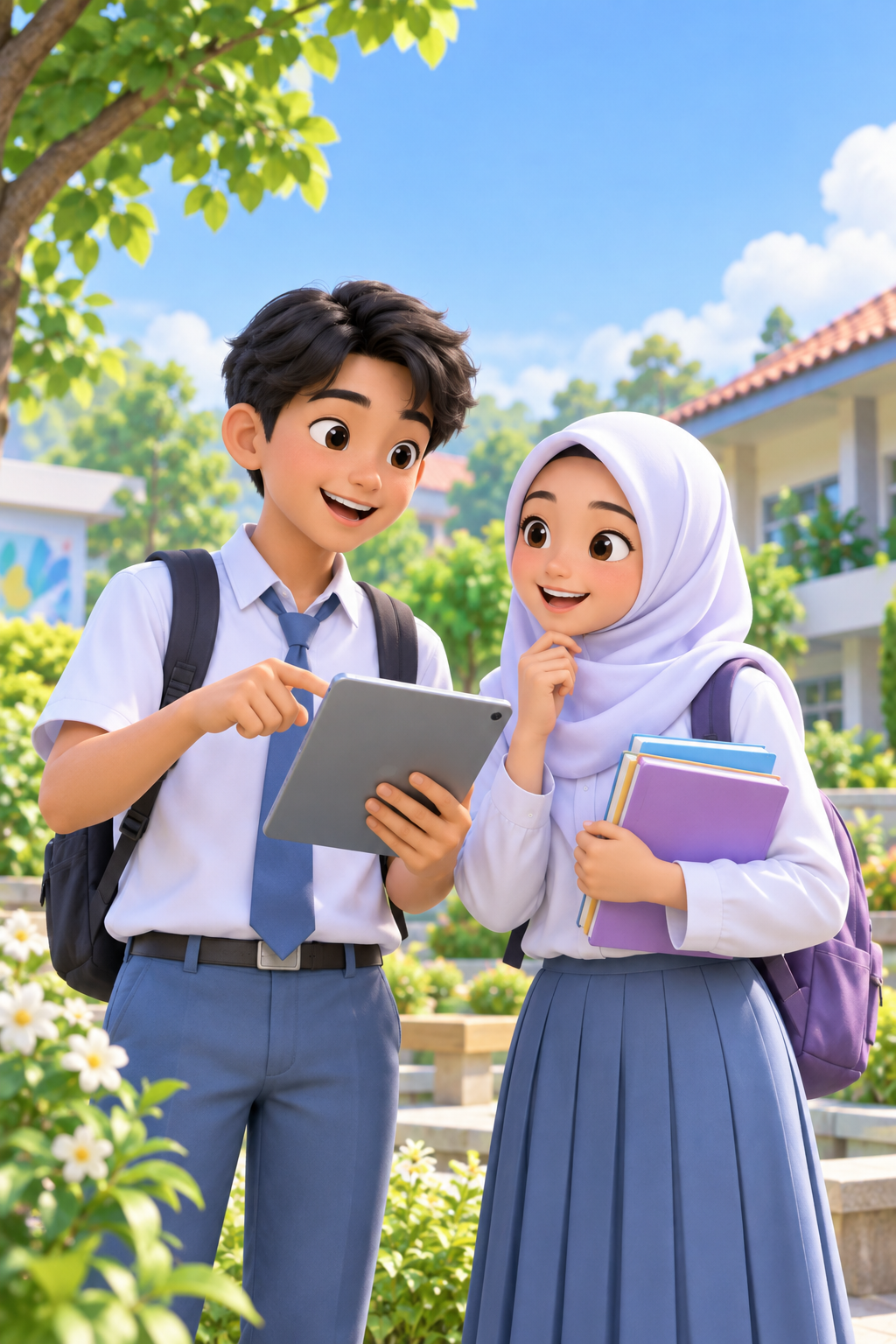 Ilustrasi perjalanan Faraku